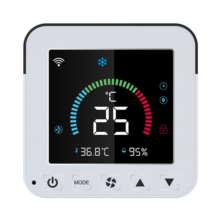 Termostato di controllo del condizionatore d'aria a infrarossi con schermo intelligente WiFi NEO NAS-RT01W Termostato di controllo del condizionatore d'aria a infrarossi con schermo intelligente WiFi NEO NAS-RT01W
